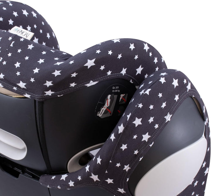 JYOKO Kids Bezug für Autositz kompatibel mit Cybex Pallas M (Winter Sky), Winter Sky