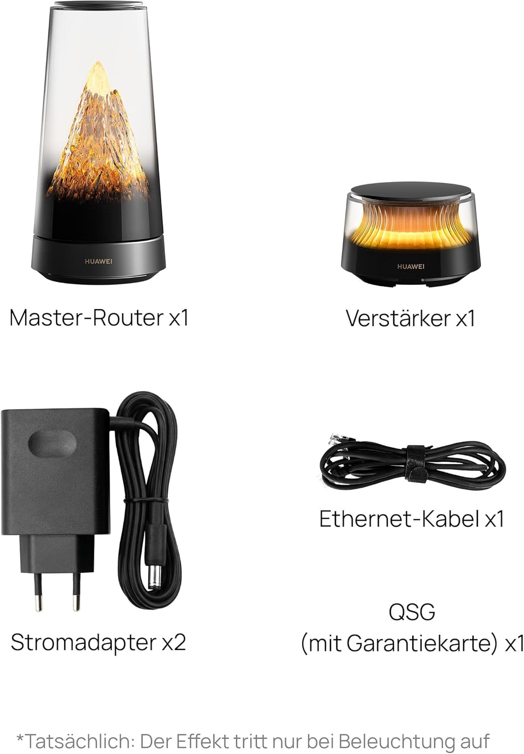 HUAWEI WiFi Mesh X3 Pro Suite Router, Dual-Band Wi-Fi 7 BE 3600, nahtloses Roaming, einfache Einrich