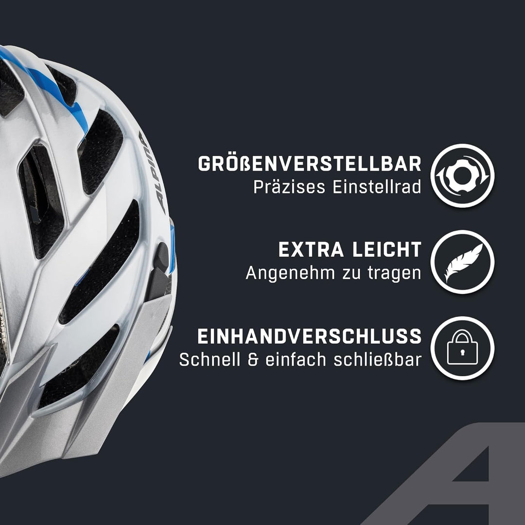 ALPINA PANOMA 2.0 L.E. - Reflektierender & Optimal Belüfteter Fahrradhelm Mit Fliegennetz & Nachrüst