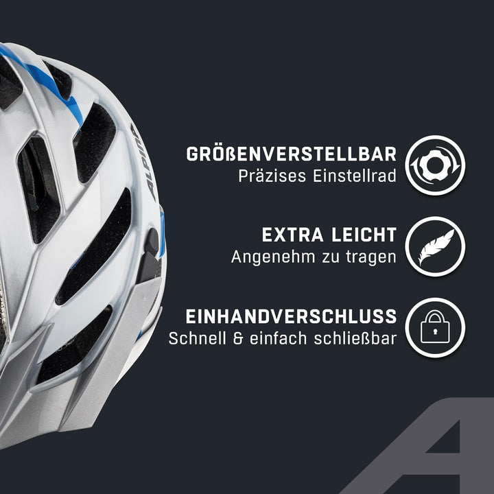 ALPINA PANOMA 2.0 L.E. - Reflektierender & Optimal Belüfteter Fahrradhelm Mit Fliegennetz & Nachrüst
