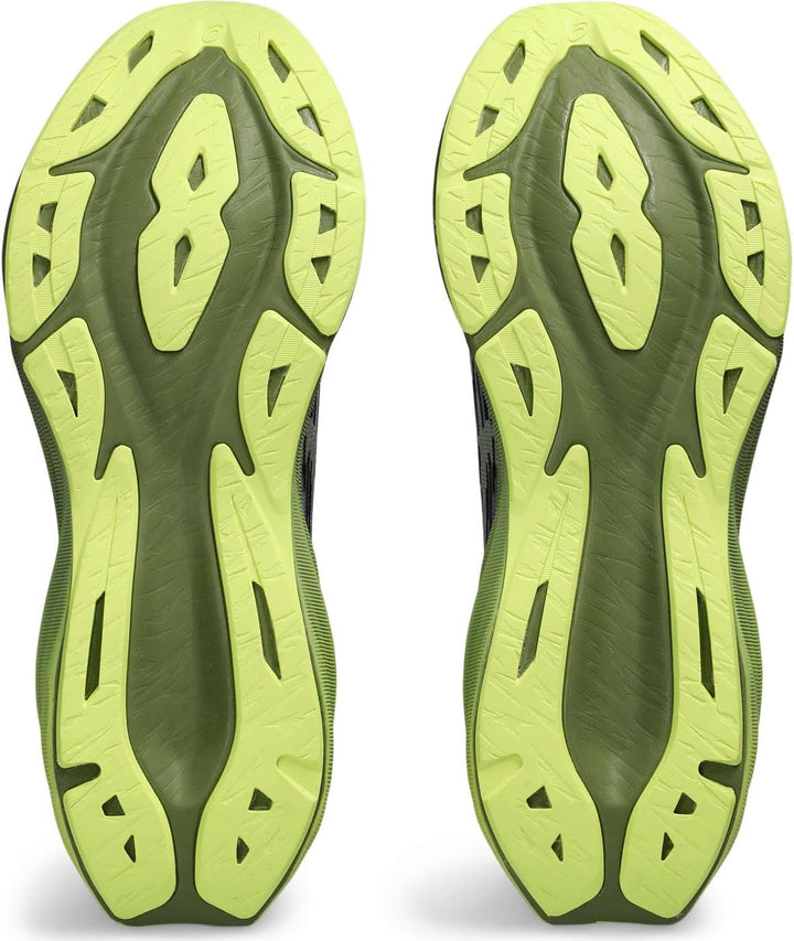 ASICS Running - Schuhe - Neutral Novablast 3 48 EU Black Dried Leaf Green, 48 EU Black Dried Leaf Gr
