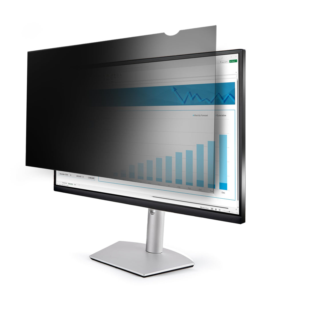 StarTech.com 25 Zoll 16:9 Monitor Blickschutzfilter, Blaulichtfilter, Bildschirm Sichtschutzfolie/Bl