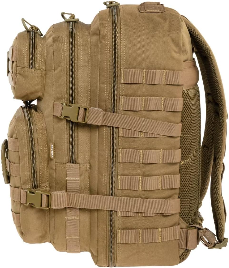 Tactical Polygon Large 36L Taktischer Rucksack – Coyote | Militär & Outdoor Rucksack Herren | Mit MO
