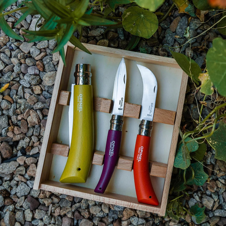 Opinel-Gärtnermesser-Satz grau M, grau M