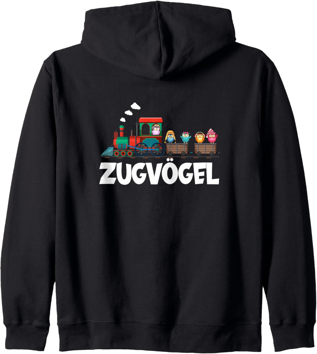 Zugvögel Cartoon Comic nicht nur für Ornithologen Kapuzenjacke