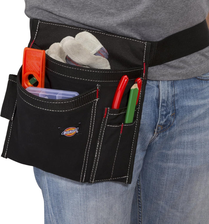 Dickies 5-Pocket einseitige Werkzeuggürteltasche/Arbeitsschürze, strapazierfähige Canvas-Konstruktio