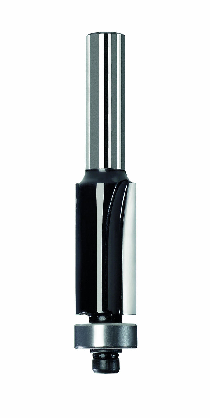 Bosch 2609256675 DIY Bündigfräser zweischneidig, HartMetall, 12.7 mm°, 12.7 mm, 6 mm, Anlaufkugel (1