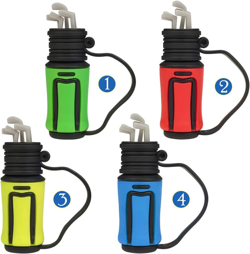 Borlter Clamp 32GB 4 Stück USB-Stick Golfschlägertasche Muster Speicherstick Interessantes USB-Flash