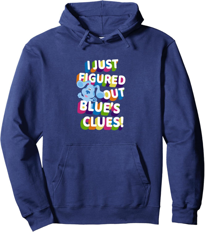 Blue's Clues & You I Just Figured Out Blue's Clues Colorful Pullover Hoodie