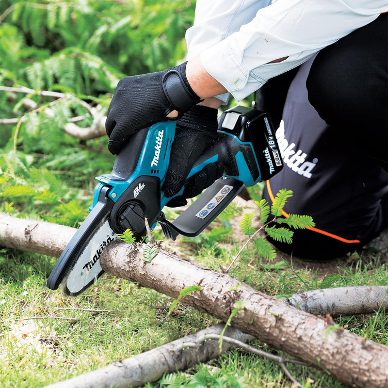 Makita DUC101Z Akku-Astsäge 18V (ohne Akku, ohne Ladegerät) & Fiskars Bolzenschneider, Bis zu 30% me