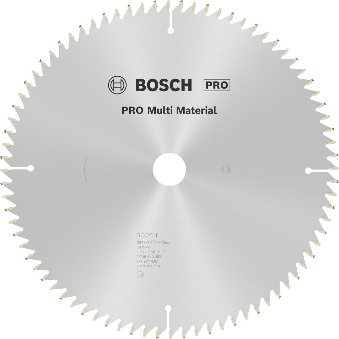 Bosch Accessories Bosch Professional 1x Kreissägeblatt Multi Material (für Multimaterial, Sägeblatt
