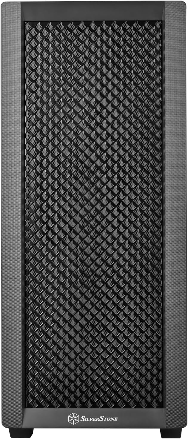 SilverStone Technology FARA 515XR Herausragenden Luftstrom erleben: ATX Mid-Tower-Gehäuse mit Unters