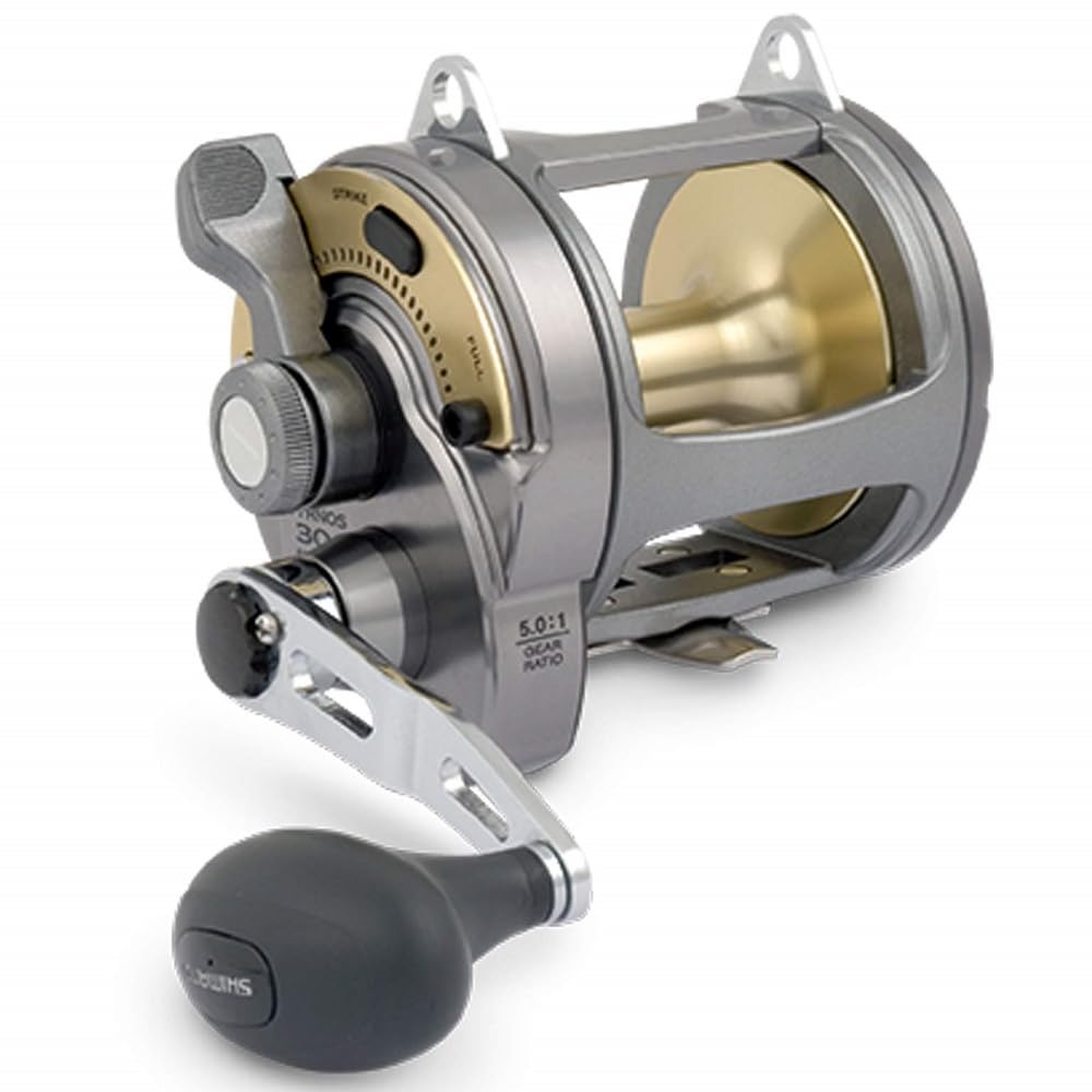 Shimano Tyronos Konventionelle Spule (2 Geschwindigkeiten) Einheitsgrösse, Einheitsgrösse