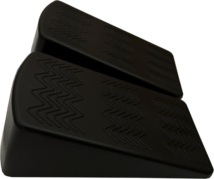 qibylift Yoga-Keil-Block-Paare, schwarze schräge Board-Wadendehner, Übungsrampen für Gewichtheben, P