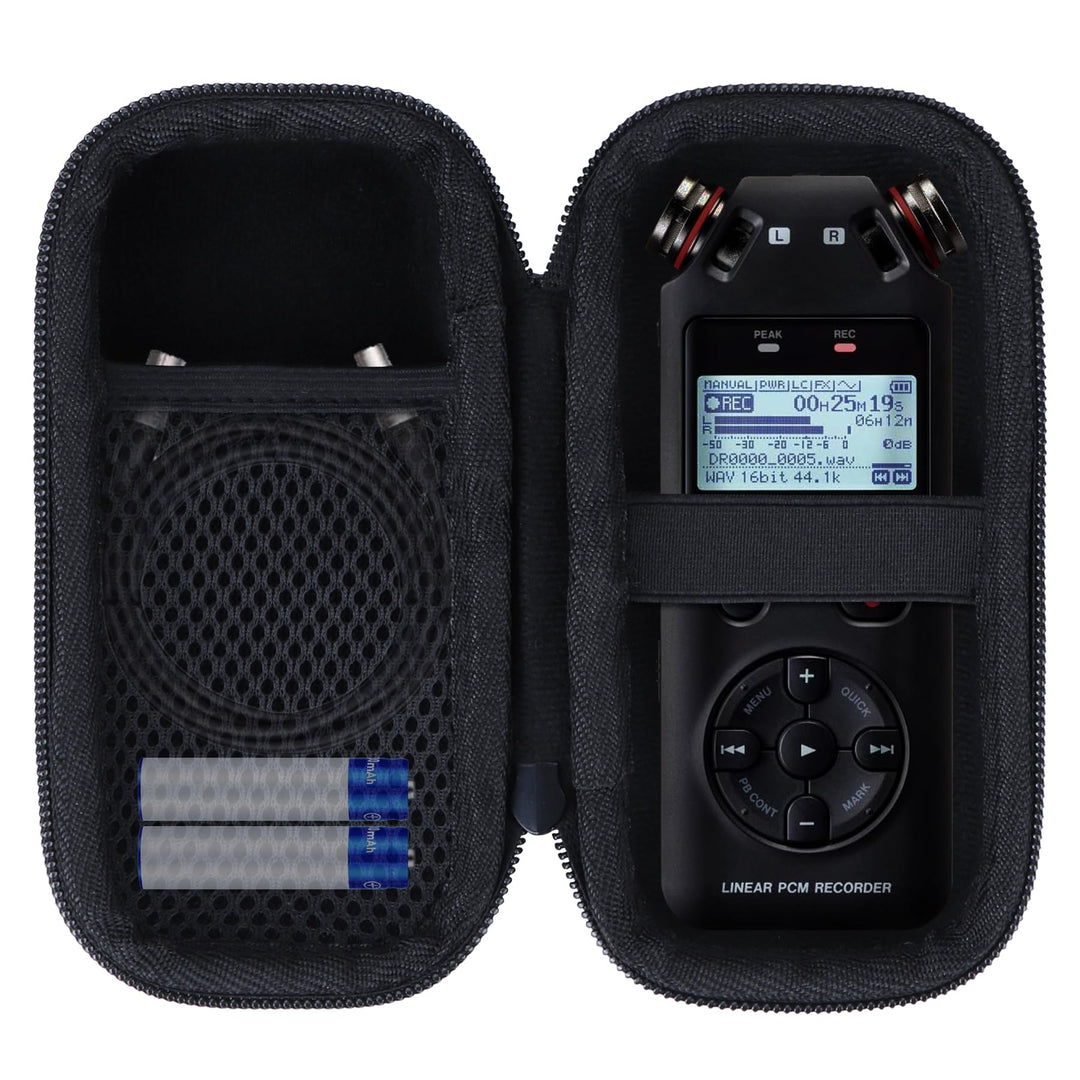 Hart Schutz Hülle Etui Tasche für Tascam DR-05XP / DR-05X Tragbarer Stereo-Audiorecorder für Tascam