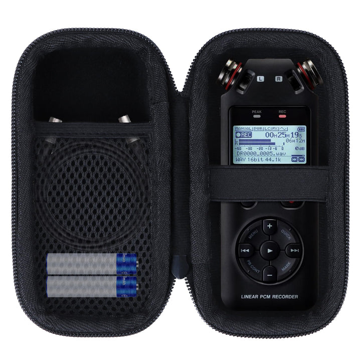 Hart Schutz Hülle Etui Tasche für Tascam DR-05XP / DR-05X Tragbarer Stereo-Audiorecorder für Tascam