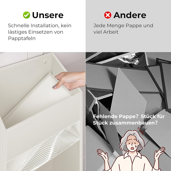 GRANNY SAYS Hängeorganizer Tür mit 4 Taschen, Packung mit 2 hinter der Tür hängenden Speicherorganis