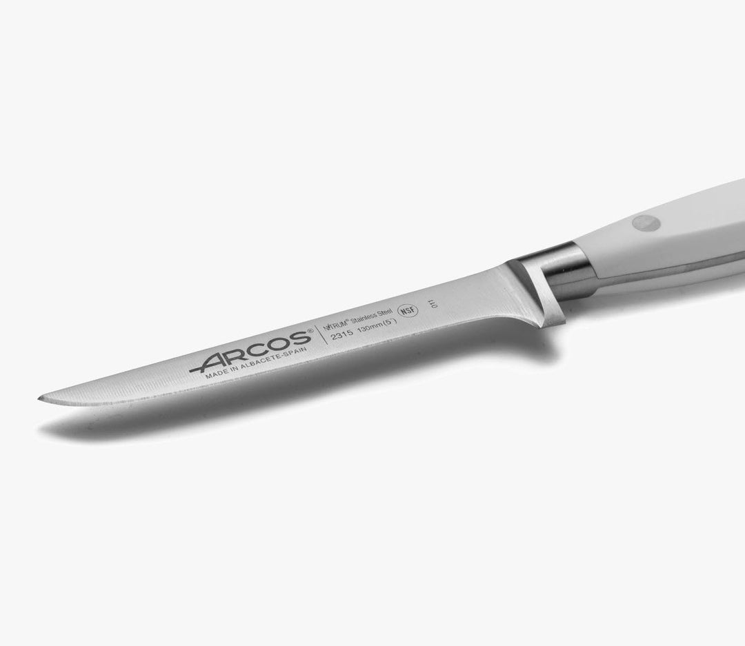 Arcos Serie Riviera Blanc - Ausbeinmesser - Klinge aus Nitrum geschmiedetem Edelstahl 130 mm - HandG