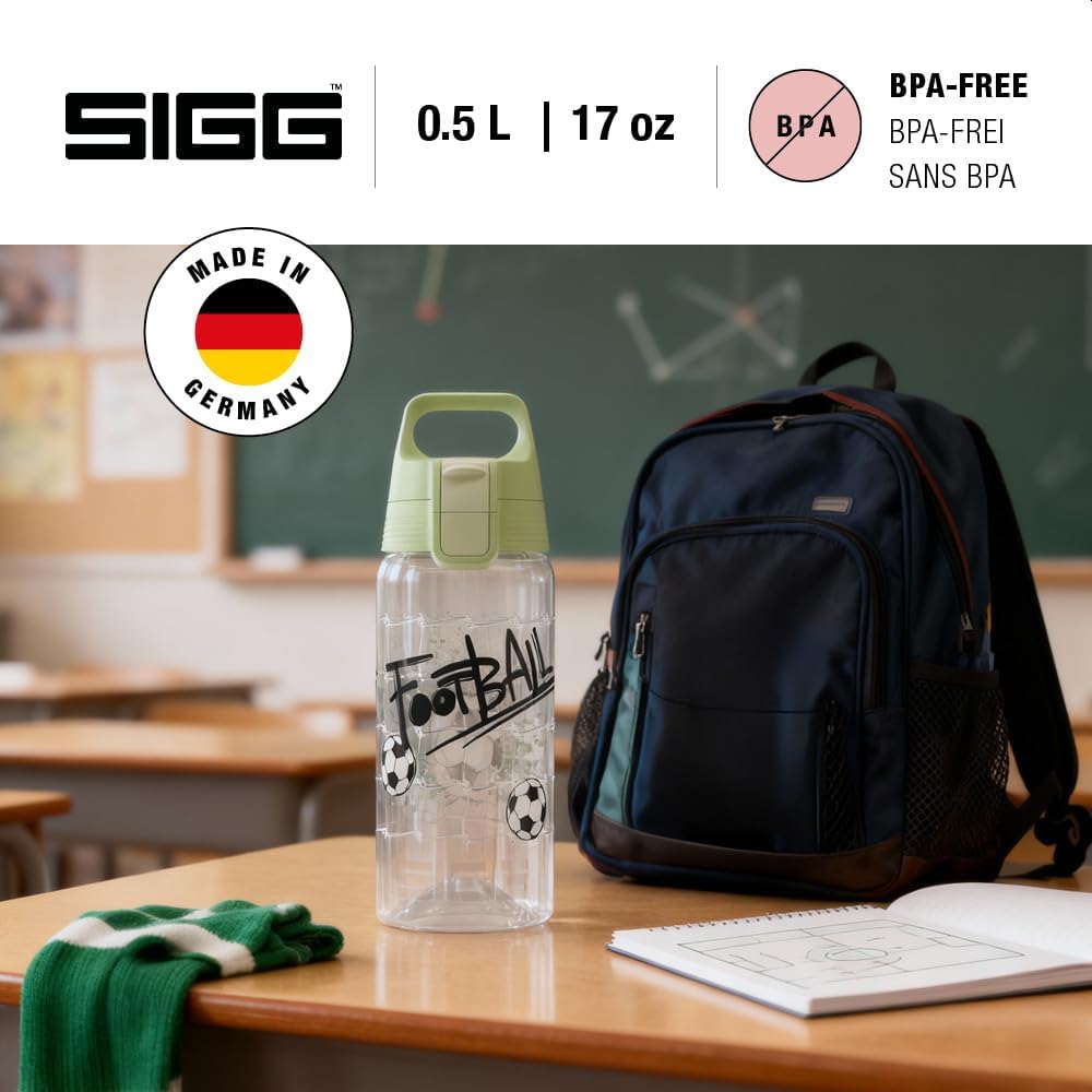 Sigg - Trinkflasche Kinder - Viva One - Made in Germany - Für Kohlensäurehaltige Getränke Geeignet -