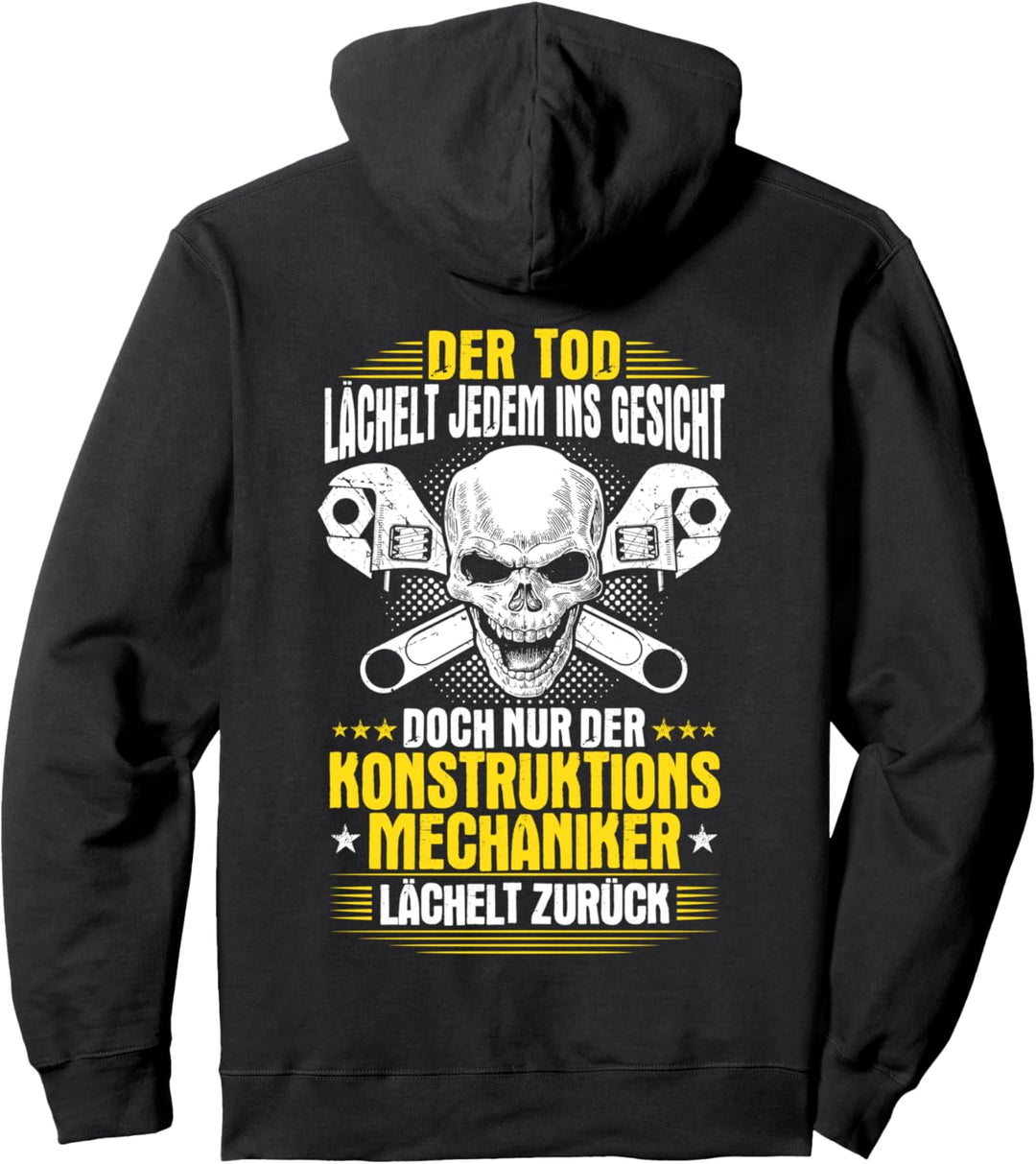 Lächeln Konstruktionsmechaniker Pullover Hoodie