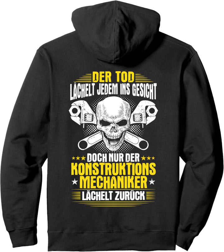 Lächeln Konstruktionsmechaniker Pullover Hoodie