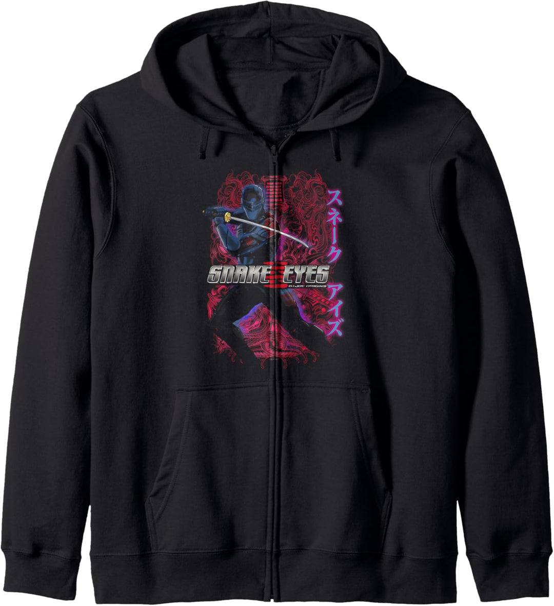Snake Eyes The Silent Type Kapuzenjacke
