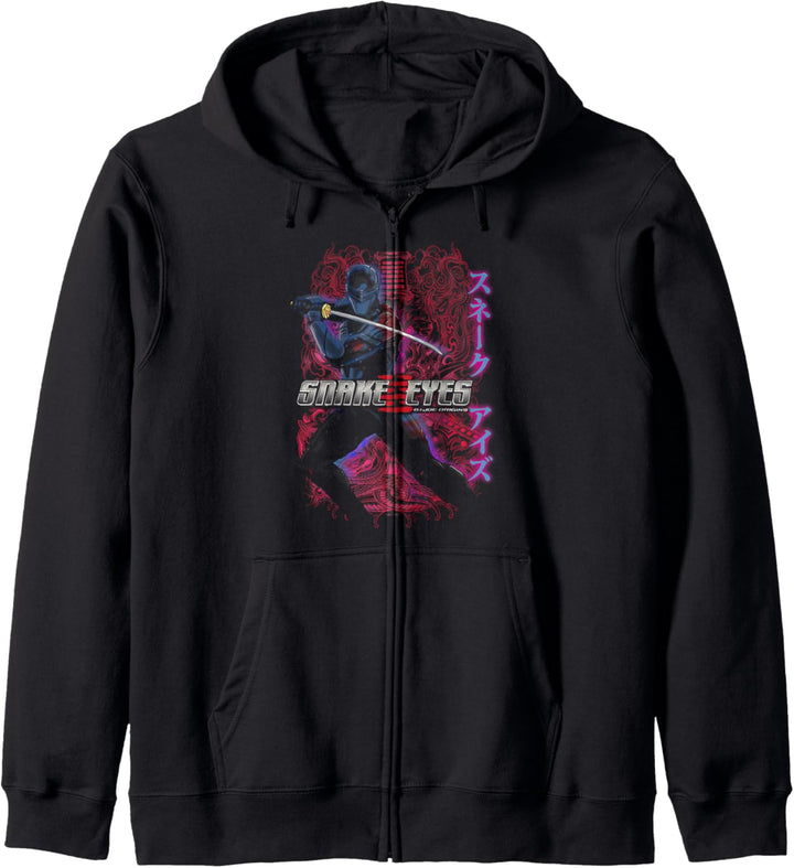 Snake Eyes The Silent Type Kapuzenjacke