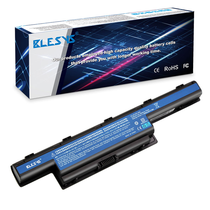 BLESYS 9-Zellen 71Wh Laptop Akku für Acer Aspire E1-421 E1-431 E1-471G E1-521 E1-531G E1-571 E1-571G