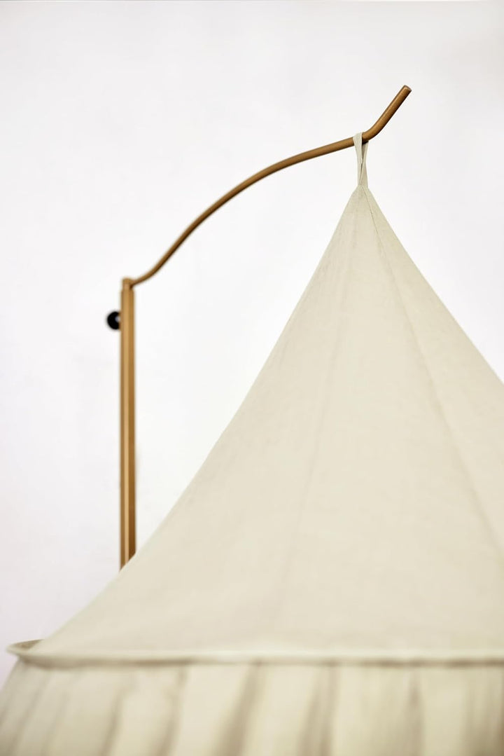 Jollein 009-001-98765 Stange für Wiegenhimmel Messing - Gold -150 cm H150 x B32 cm (1er Pack) Goldfa