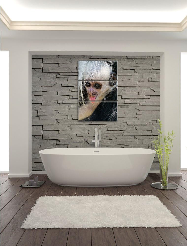 Pixxprint Dach mit Illuminati Auge als Leinwandbild/Grösse: 3 Teilig (120x80) / Wandbild/Kunstdruck/