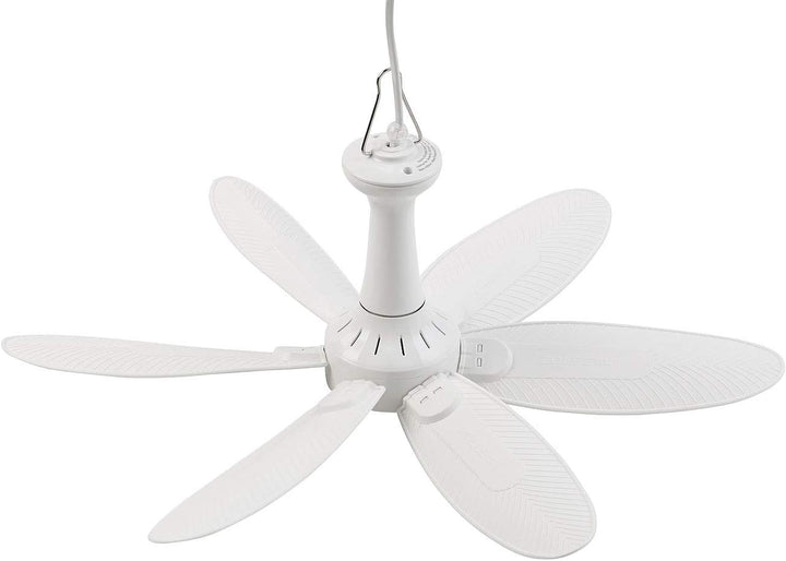 Sichler Haushaltsgeräte Deckenventilator mobil: Mobiler Decken-Ventilator mit 6 Flügeln, Timer, Aufh