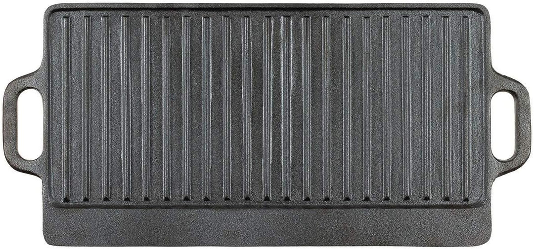 Max-Fuchs Max-Fuchs Max-Fuchs Unisex – Erwachsene Grillplatte-33625A Grillplatte, Schwarz, L Max-Fuc