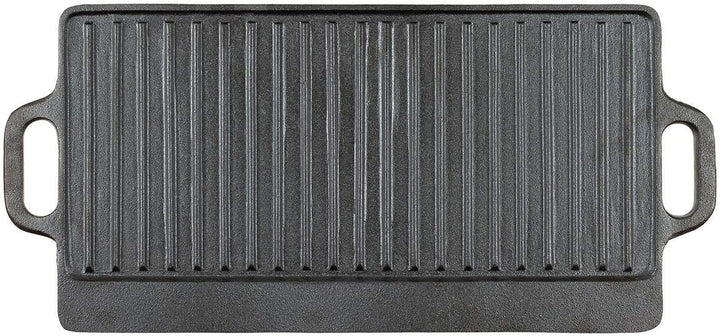 Max-Fuchs Max-Fuchs Max-Fuchs Unisex – Erwachsene Grillplatte-33625A Grillplatte, Schwarz, L Max-Fuc