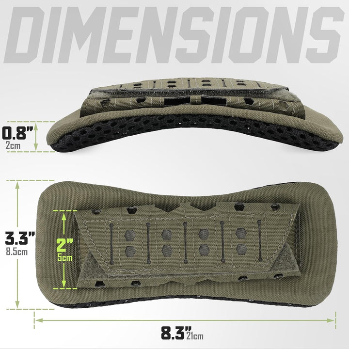 WYNEX Schultergurt Pad mit Vest Carrier, 2 Pack Rucksack Strap Cushion Pads Bag Strap Soft Mesh Pads