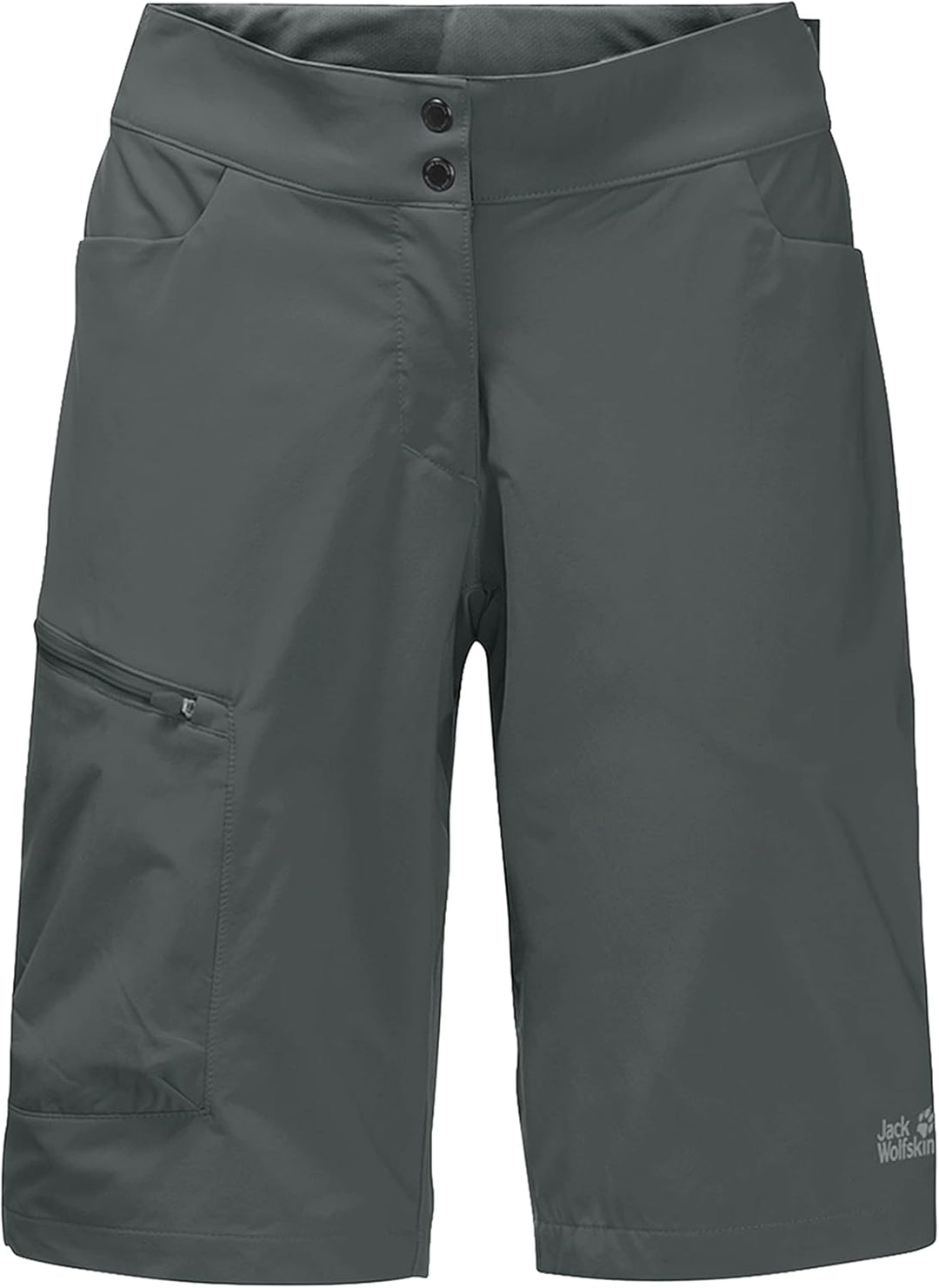Jack Wolfskin Damen Tourer Shorts 38 Slate Green, 38 Slate Green