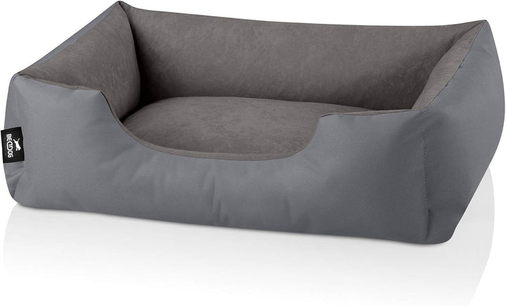 BedDog Hundebett Zara, Hundekissen mit abziehbaren waschbaren Bezug, Hundekorb, Hundesofa, für klein