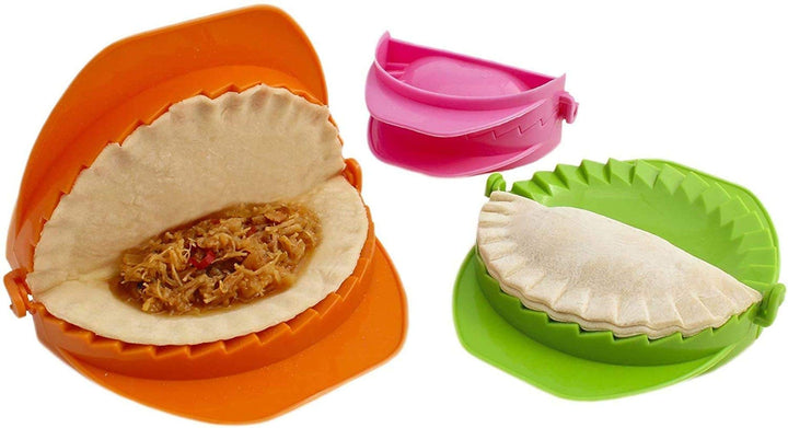 WENDYWU Teigpresse Set, Teigtaschen Maker Perfekt für Knödel, Calzone, Ravioli, Empanadas, Umsatz &amp;