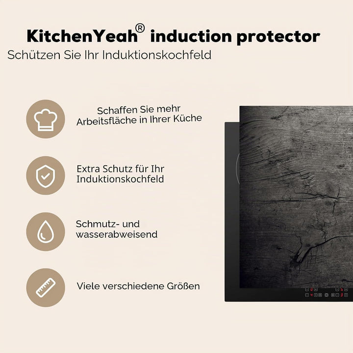 Herdabdeckplatte Einteilig Induktionsmatte Küche Abdeckung Ceranfeld Herd Abdeckplatte Deko Vinyl Ma