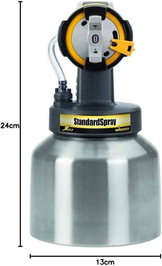 WAGNER Sprühaufsatz XVLP StandardSpray 4,1 Zubehör für Farbsprühgerät FinishControl, Behälter 1000 m