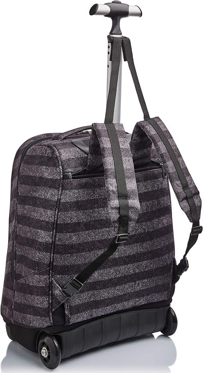 TROLLEY INVICTA STRIPES, 2 in 1, Schulranzen mit Rollen, Rucksack mit Trolleyfunktion für Kinder, ab