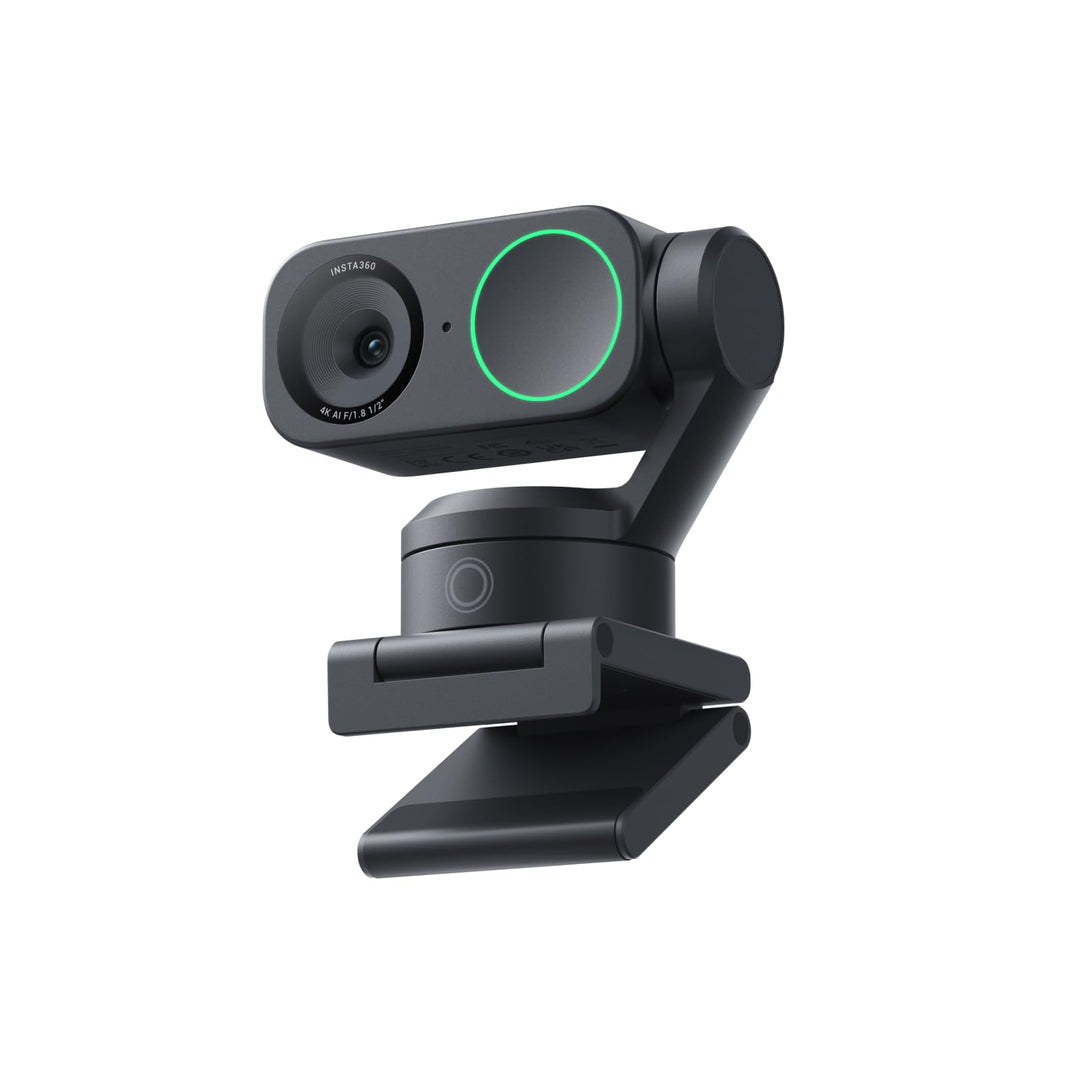 Insta360 Link 2 Standard Bundle - 4K Webcam für PC/Mac, 1/2" Sensor, KI-Tracking, HDR, Mikrofon mit