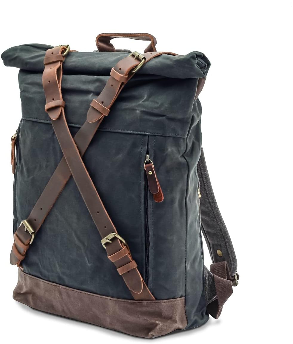 Rucksack für Chopper/Custombike Craftride CR3 schwarz CB26615