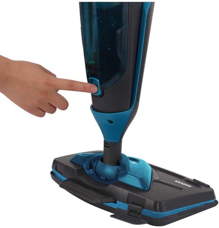 Hoover CA2IN1D 011 Dampfreiniger Steam Capsule Plus, grau / türkis