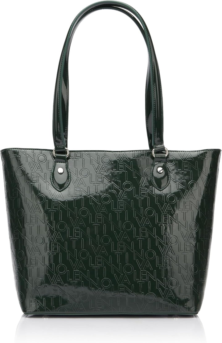 Valentino Damen Wet einkaufstasche, Grün