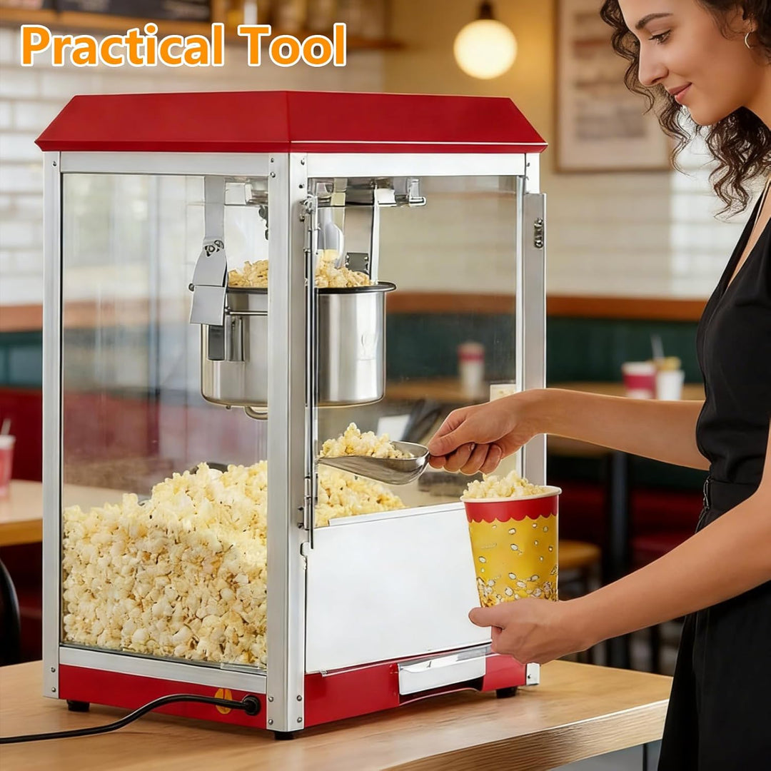 Heissluft Popcornmaschine Zubehör, 3 holes-15mm Popcorntopf, Anti-Scorch, Einfach zu Säubern, Elektr