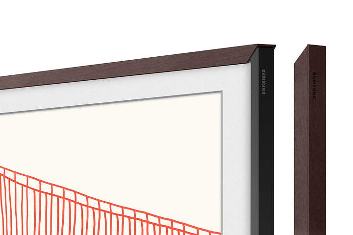 Samsung The Frame Rahmen 50 Zoll (VG-SCFA50BWBXC) in Modern Braun [2021] 50" Brown, 50" Brown