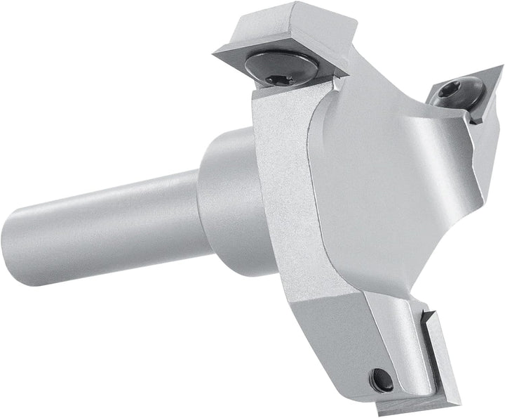 ENT 20459 Wendeplatten Planfräser Schaft (S) 12 mm, Durchmesser (D) 59 mm, NL 12 mm, dreischneidig,