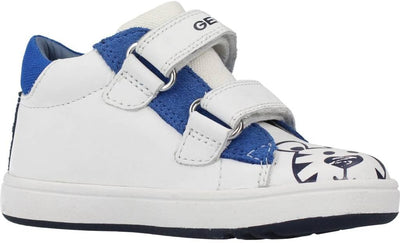 Geox Baby-Jungen B Biglia Boy D Erste Schritte 22 EU White Royal, 22 EU White Royal