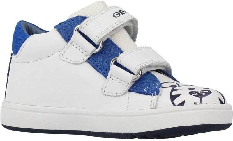 Geox Baby-Jungen B Biglia Boy D Erste Schritte 22 EU White Royal, 22 EU White Royal
