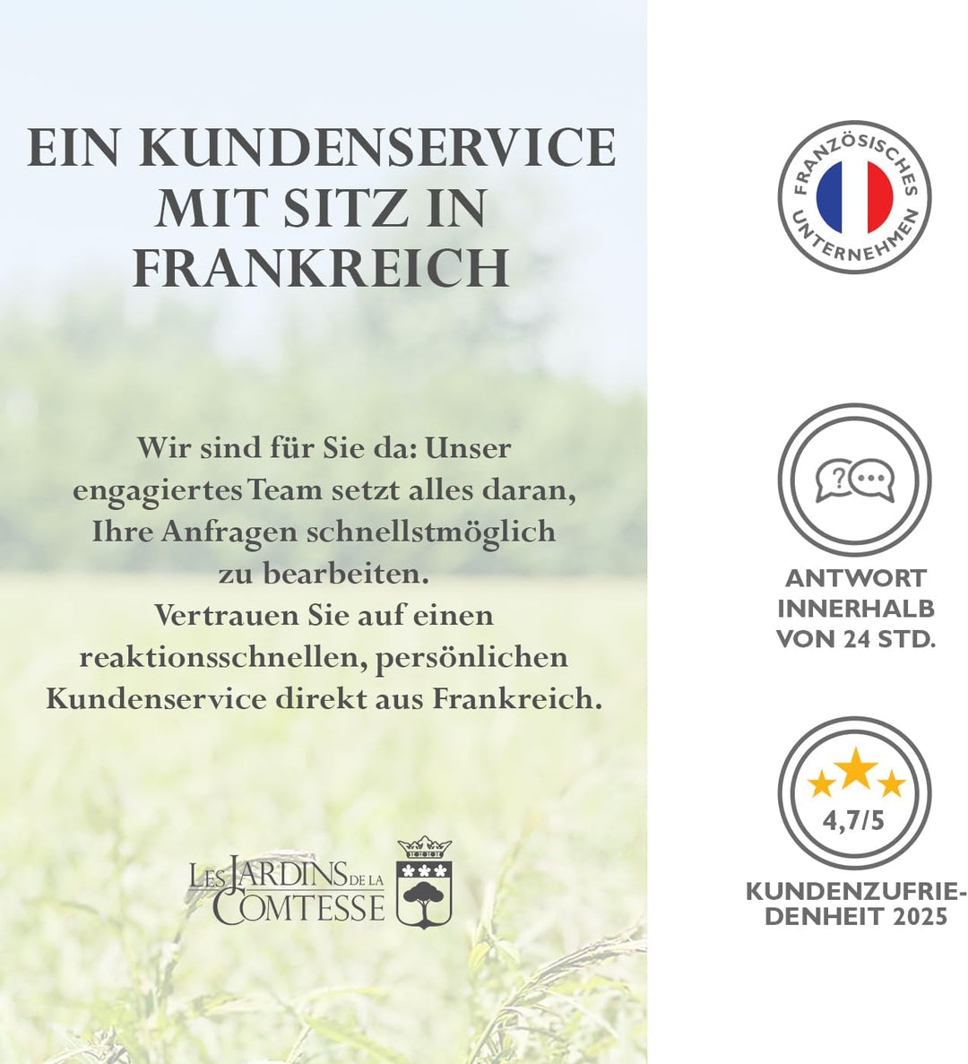 Les Jardins de la Comtesse Gerundeter Picknick-Korb Opéra - für 4 Personen